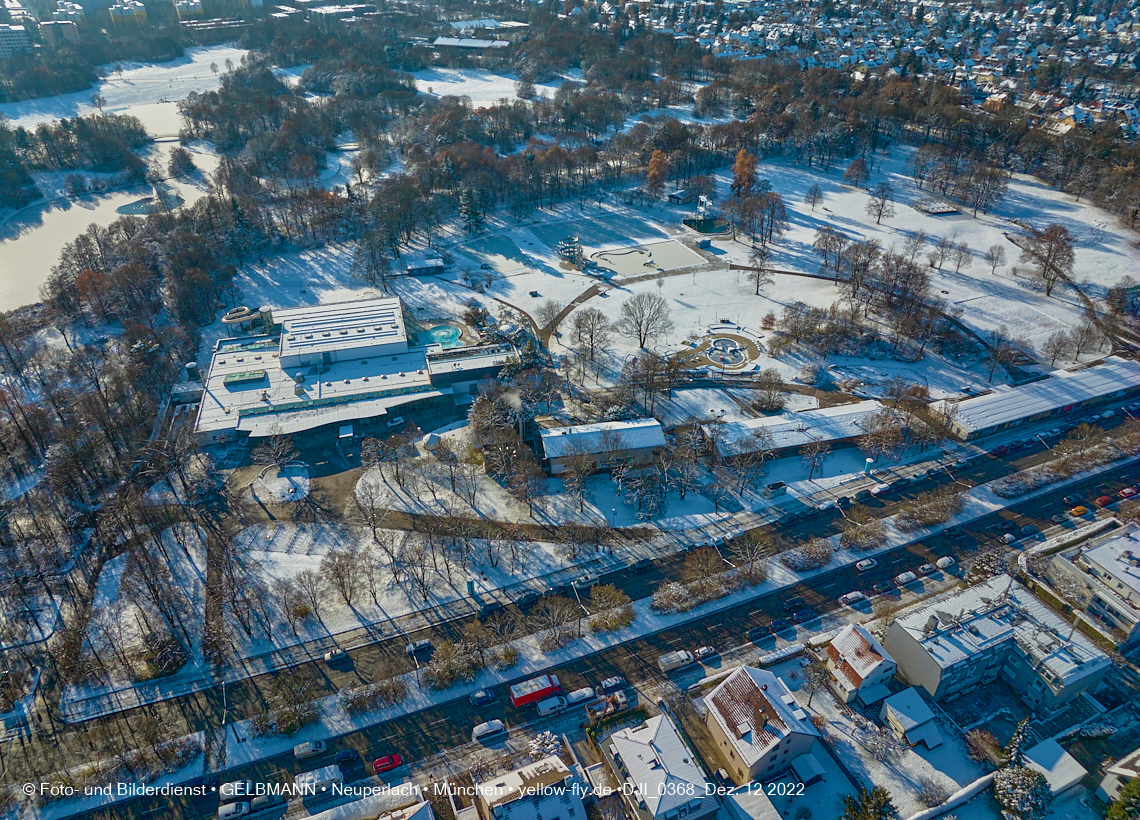 12.12.2022 -  Ostparksee mit Umgebung in Neuperlach